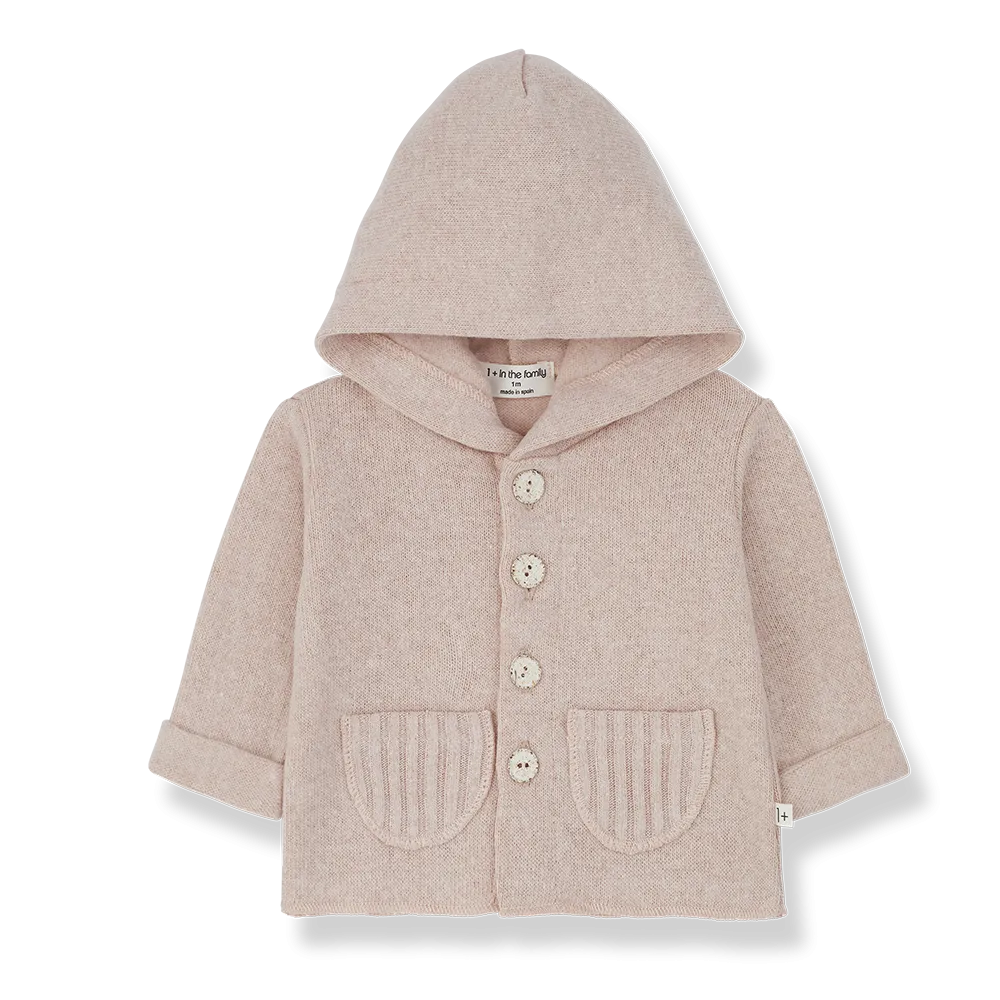 1   In The Family Buba Hooded Jacket - Pink