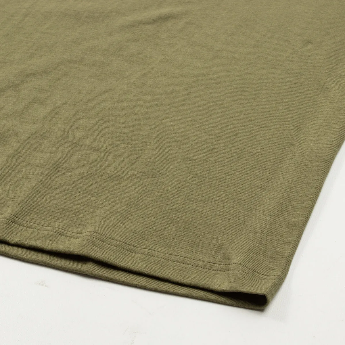1950s Lightweight Loopwheeled Tee - Army