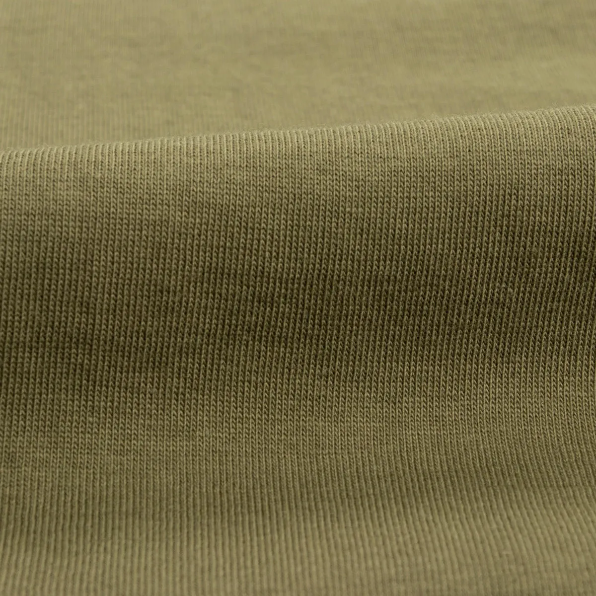 1950s Lightweight Loopwheeled Tee - Army