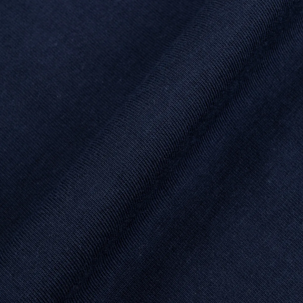1950s Lightweight Loopwheeled Tee - Ink Blue