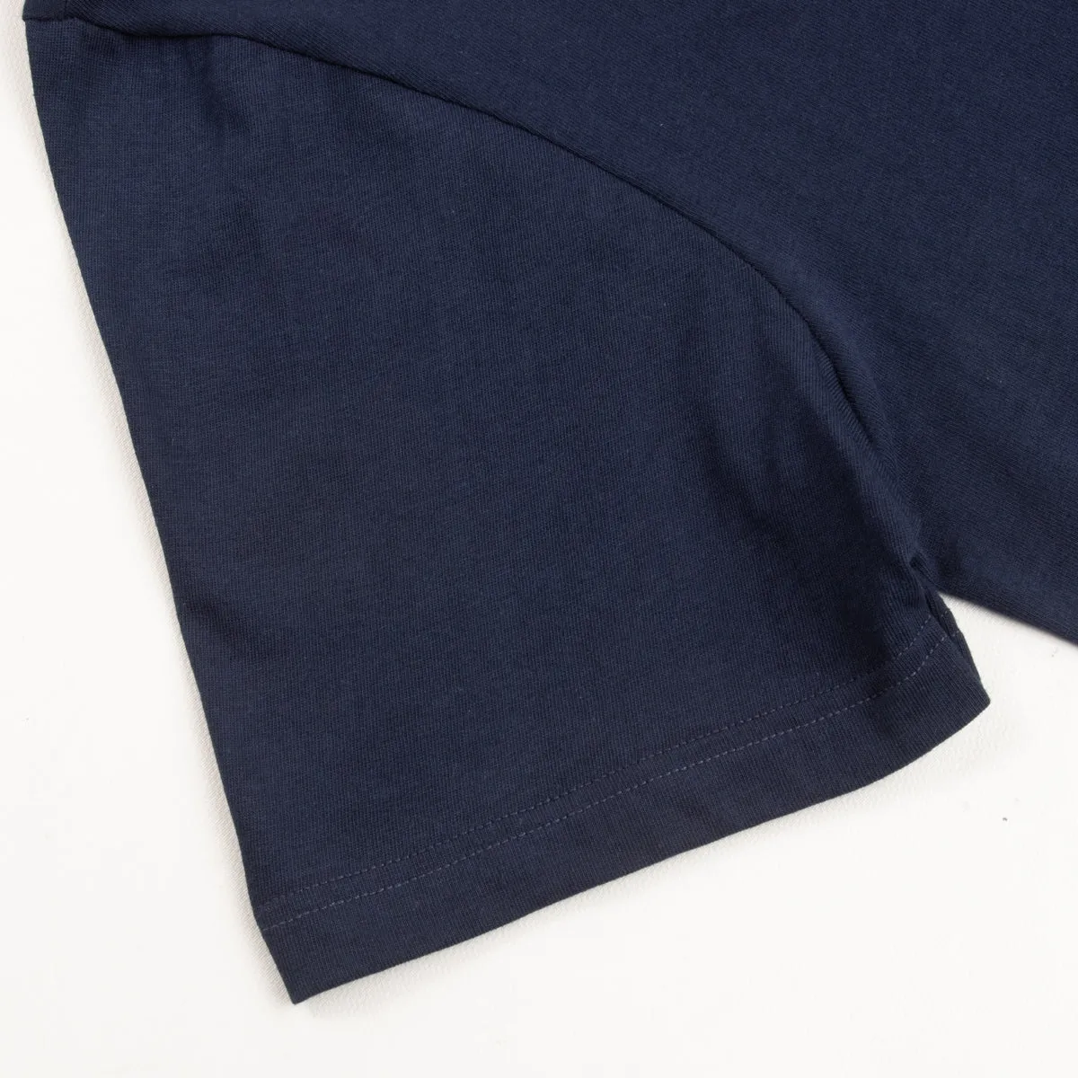1950s Lightweight Loopwheeled Tee - Ink Blue