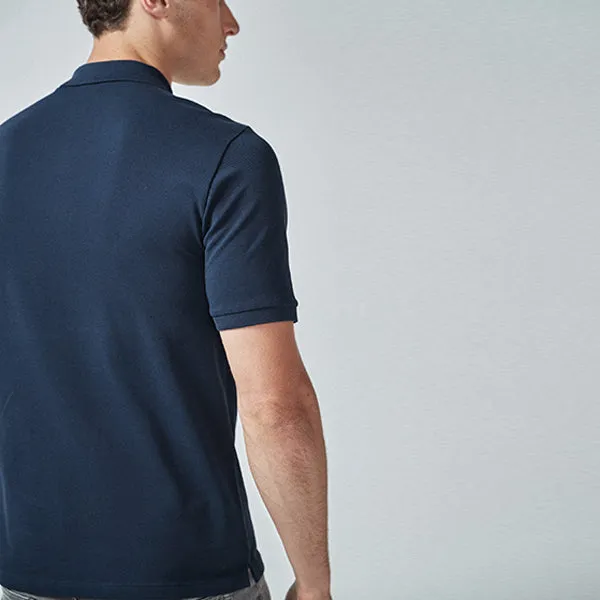 197498 NAVY PIQUE POLO XXL SPARE