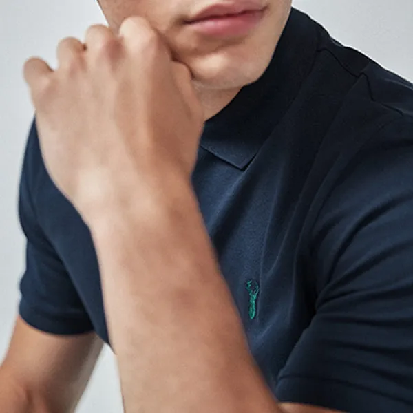 197498 NAVY PIQUE POLO XXL SPARE