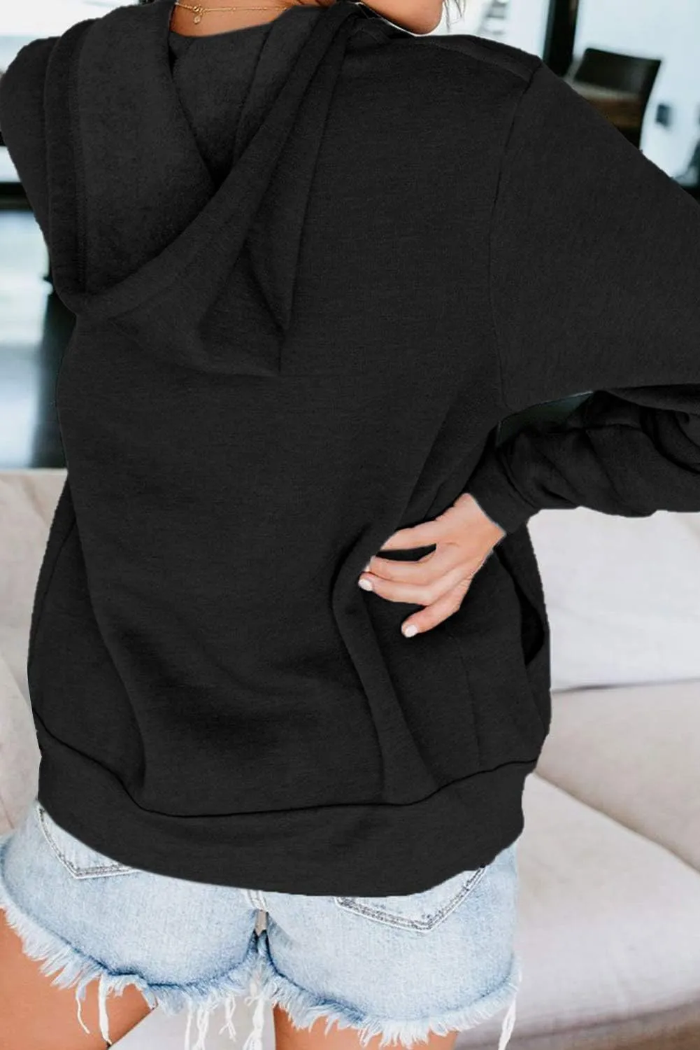 2023 Women's Casual Long Sleeve Sweatshirts Zip Up Zipper Hoodies Fashion Hooded Jackets with Pockets