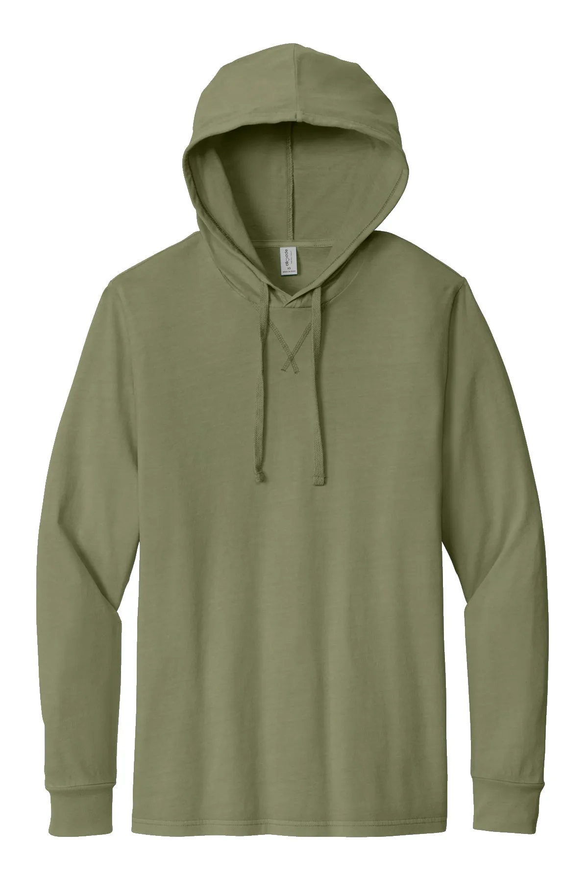 Allmade Unisex Mineral Dye Organic Cotton Hoodie Tee AL6305