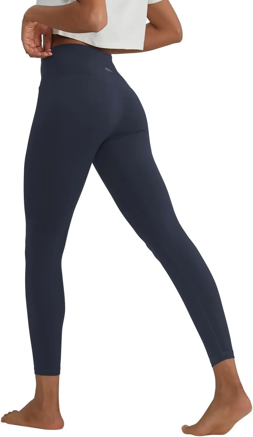 ALONG FIT High Waisted Leggings with Pockets, Tummy Control Workout Leggings for Women 25 Soft Yoga Pants Gym Sport Lounge