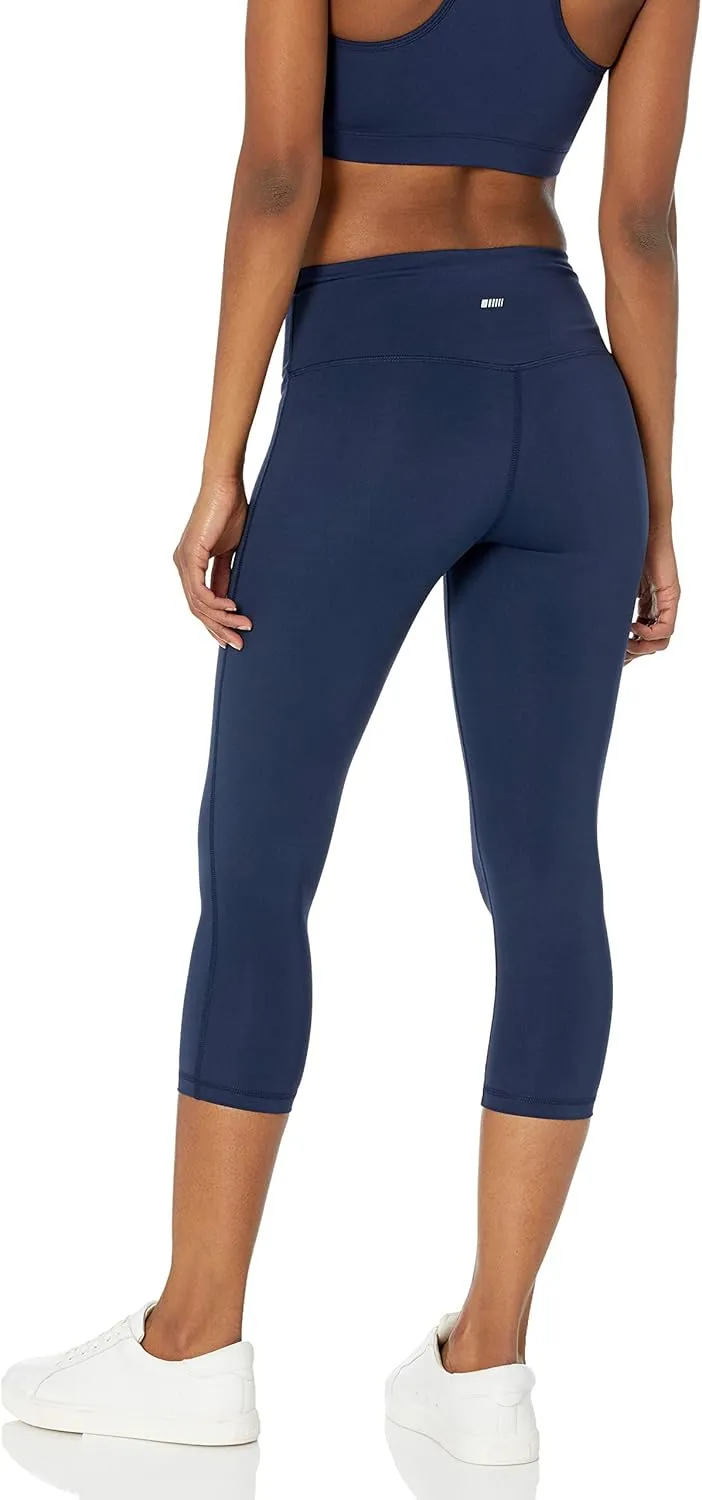 Amazon Essentials Short Leggings for Women, Active Sculpt, Mid Rise Capri