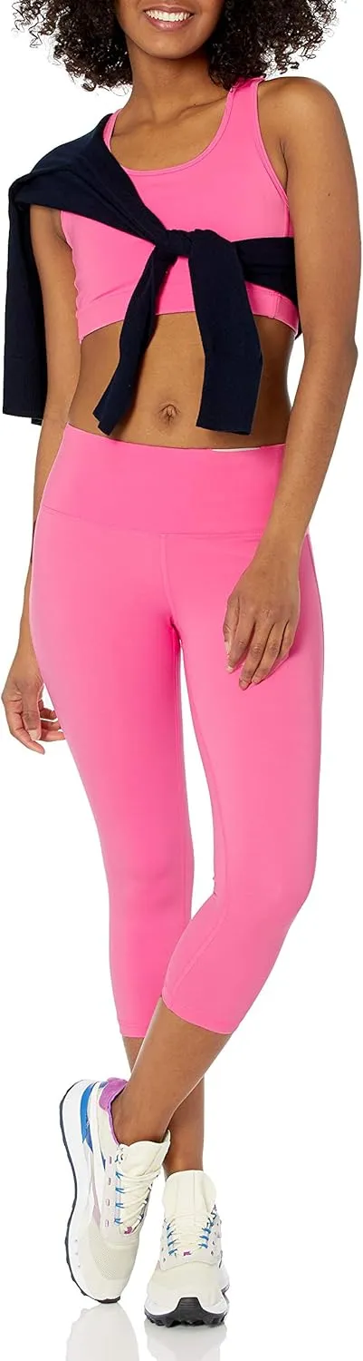 Amazon Essentials Short Leggings for Women, Active Sculpt, Mid Rise Capri