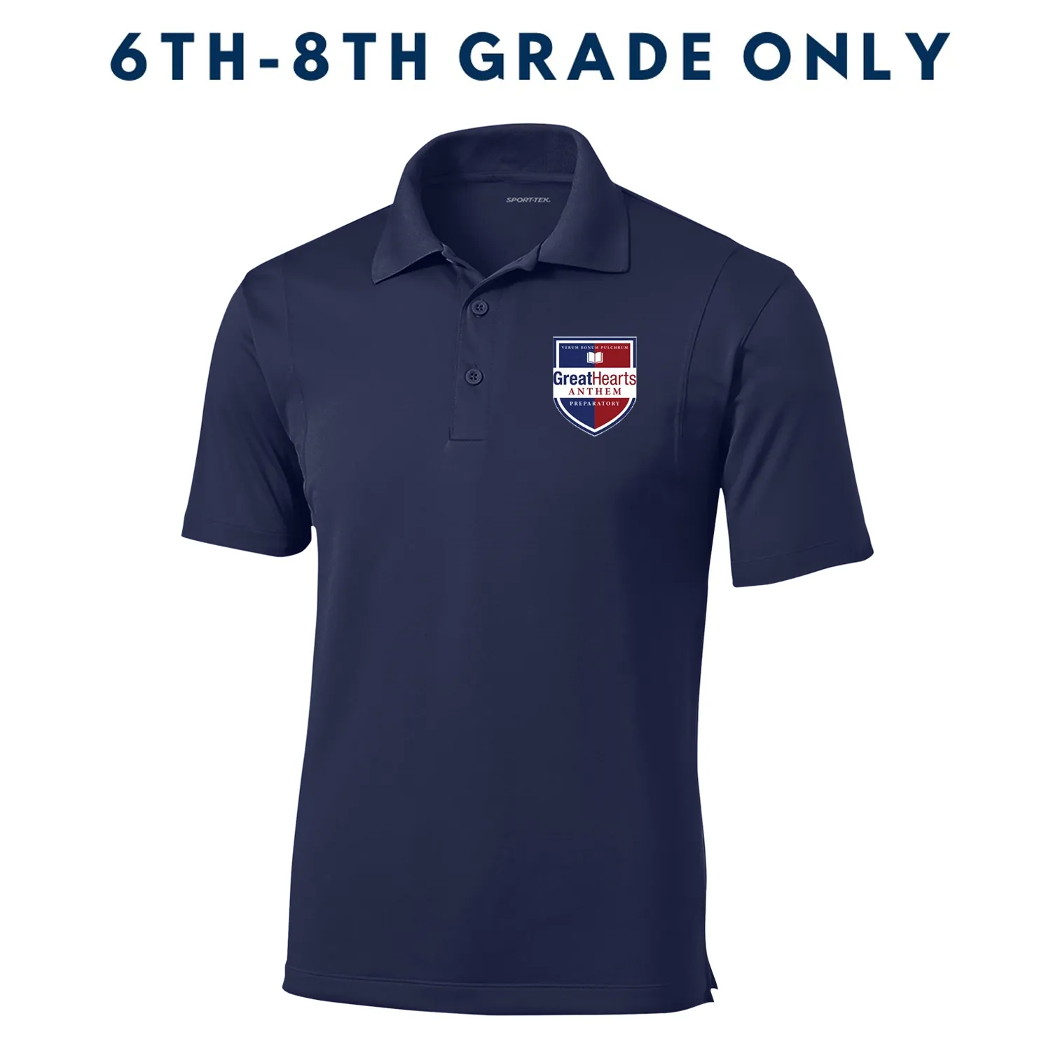 Anthem Prep Unisex Lightweight Performance Polo