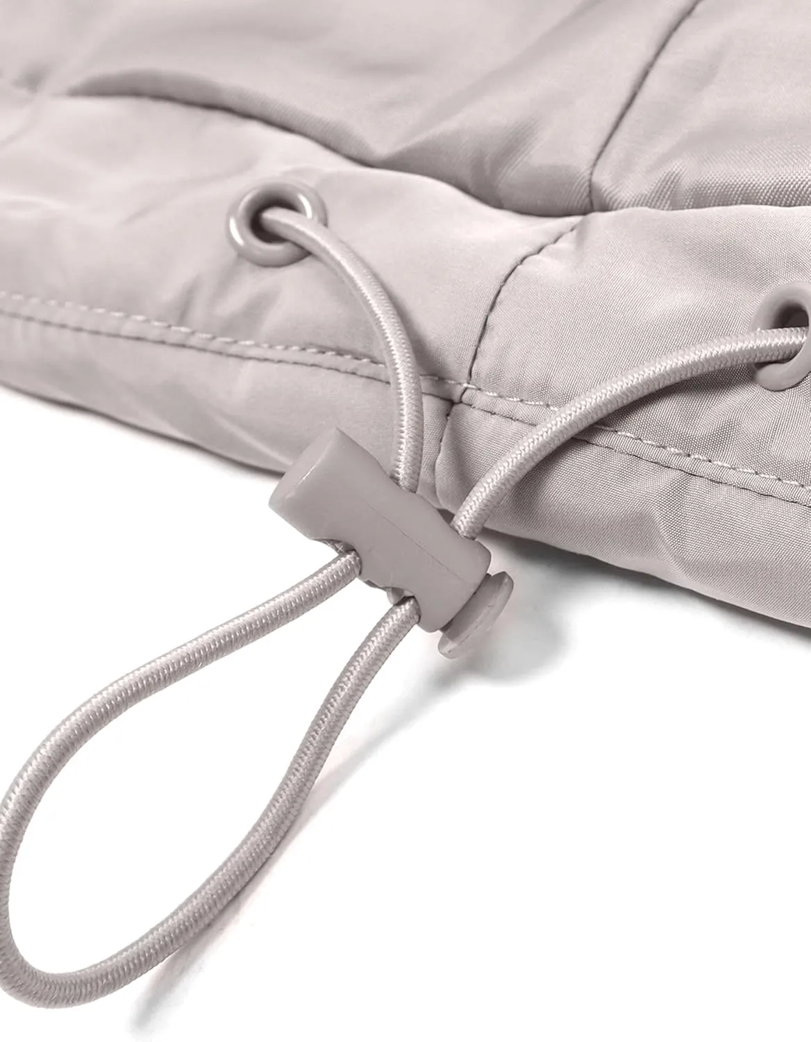 APAFES Women Winter Oversized Puffer Vest Lightweight Stand Collar Flysleeve Insulated Padded Puffy Jackets Coat with Pockets