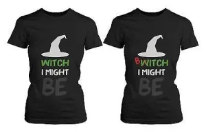 Best Friend Shirts - Witch Bitch Matching BFF Matching Shirts