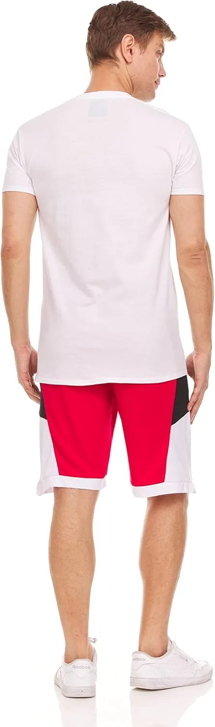 BILLIONHATS 6 Packs of Bulk Men's T-Shirts Eversoft Cotton Regular Fit Short Sleeve Crew Neck Lightweight T-Shirt Tees