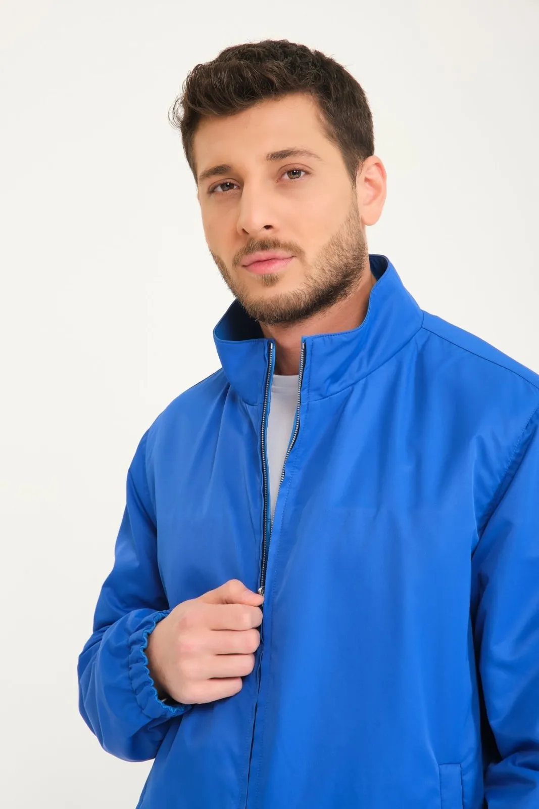 Blue Double-face Jacket