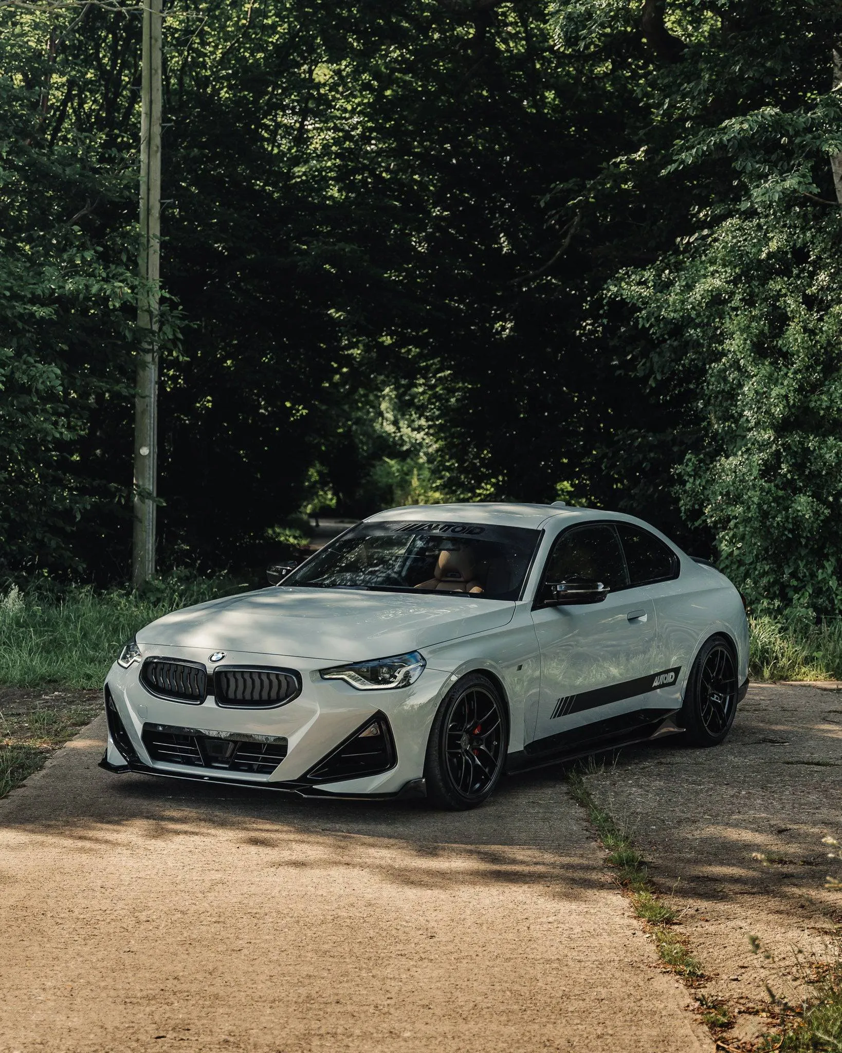 BMW 2 Series & M240i G42 Gloss Black Full Length Side Skirts (2021 )