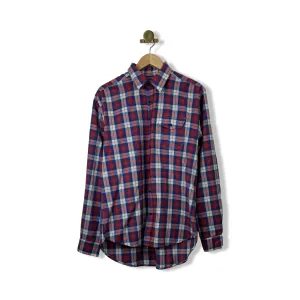 Burkman Bros Lightweight Plaid Button Up