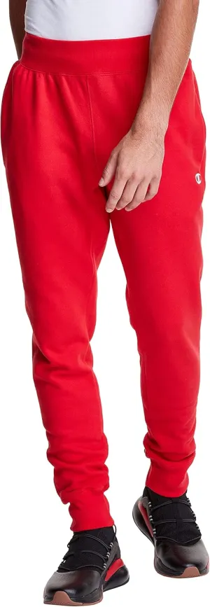 Champion Men's Reverse Weave Joggers, Comfortable, Fleece Pants For Men, C Logo, 30.5
