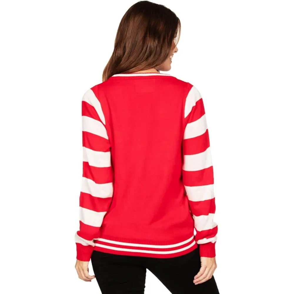 Christmas Sweaters with Festive Decorations
