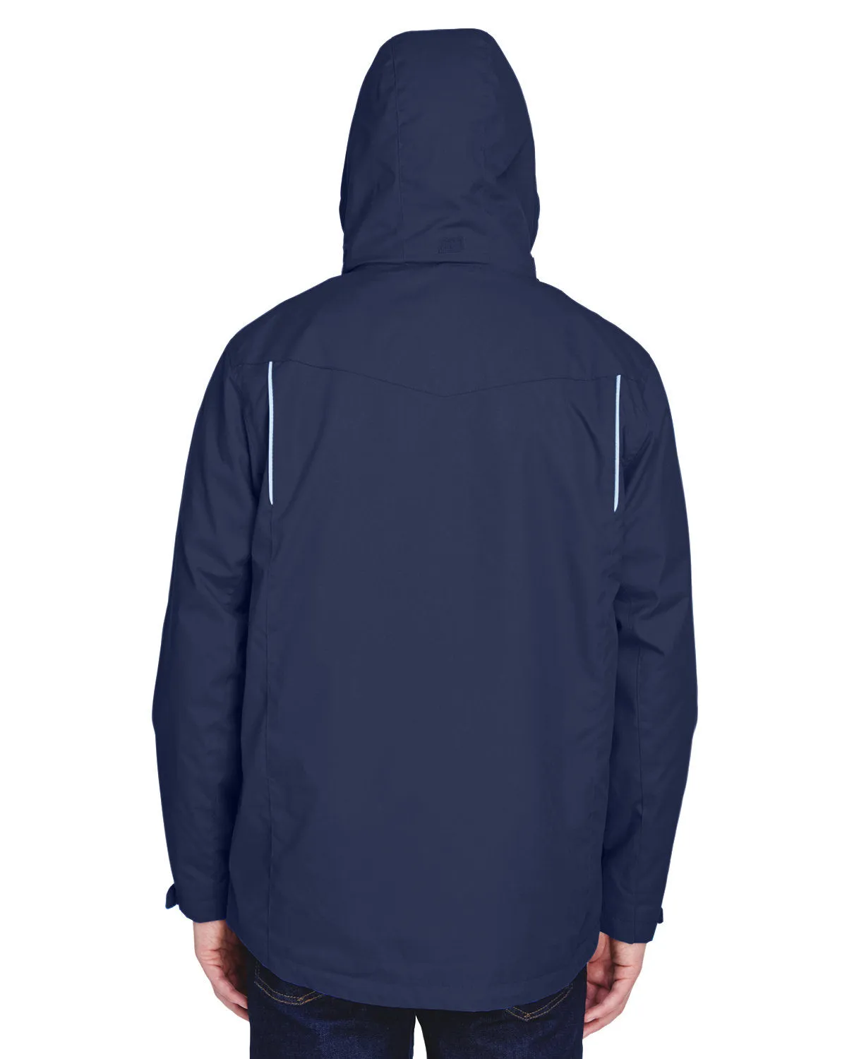 CORE365 Men's Tall Region 3-in-1 Jacket with Fleece Liner