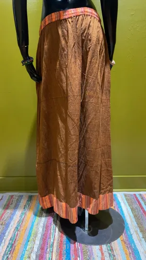 Cotton Drawstring Long Skirt – Prepack of 4 Colors – Solid