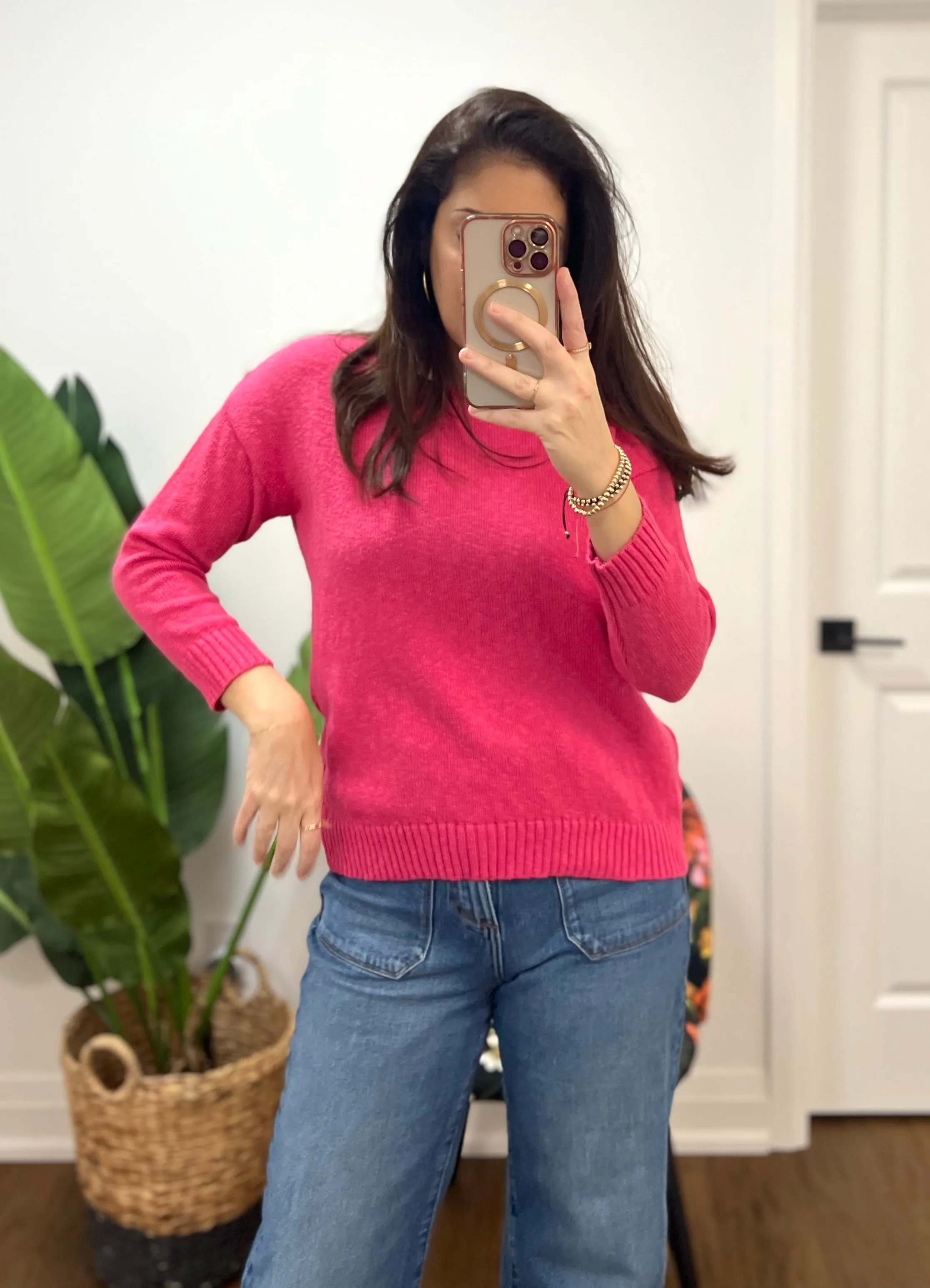 DANBURY ROSE SWEATER