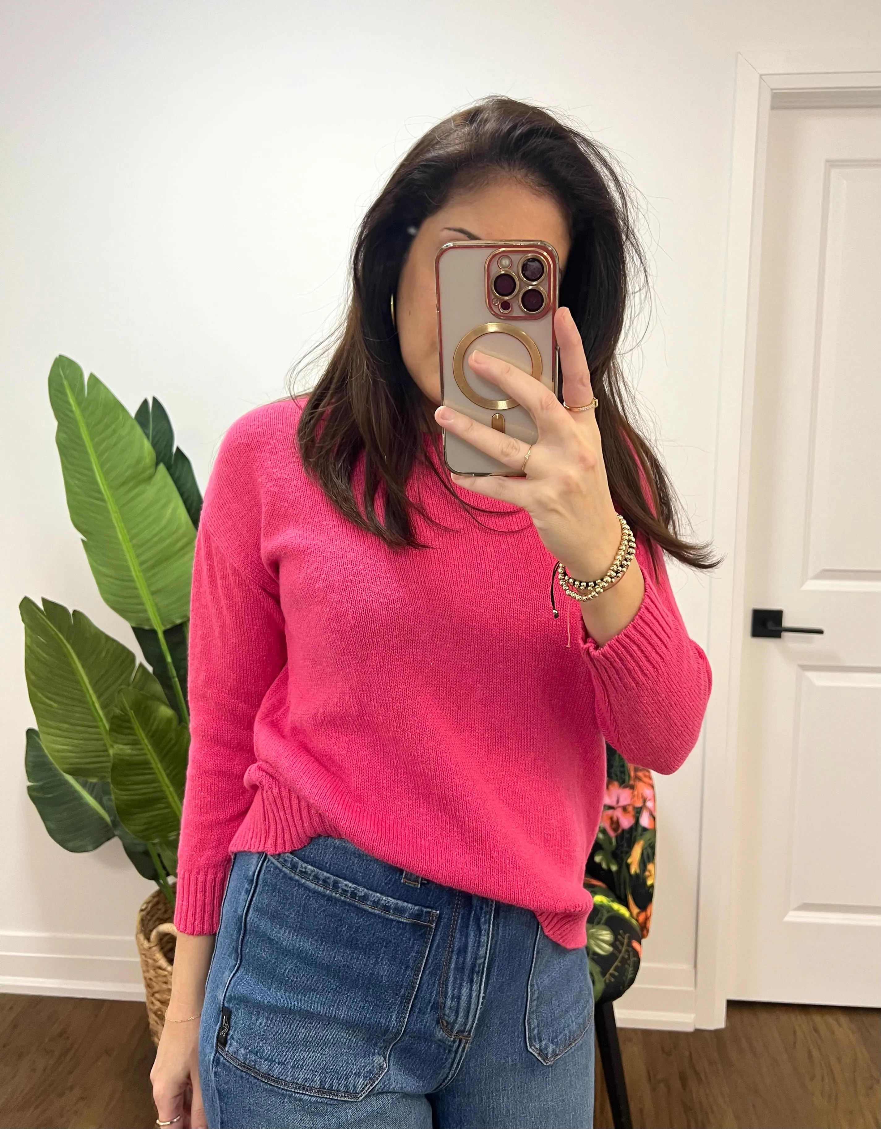 DANBURY ROSE SWEATER