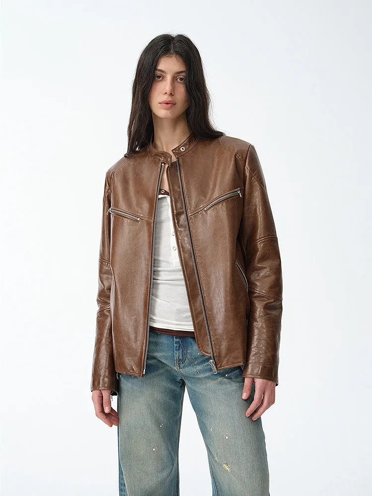Dark Night Leather Jacket