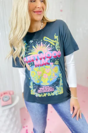 Daydreamer Fleetwood Mac Celestial Boutique Boyfriend Graphic Tee