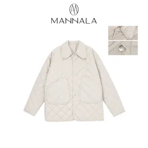 Diamond Pattern Quilted Jacket