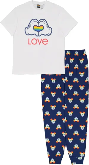 Disney 2-piece Pajama Set, Matching Family Holiday Pajamas, Soft & Comfortable