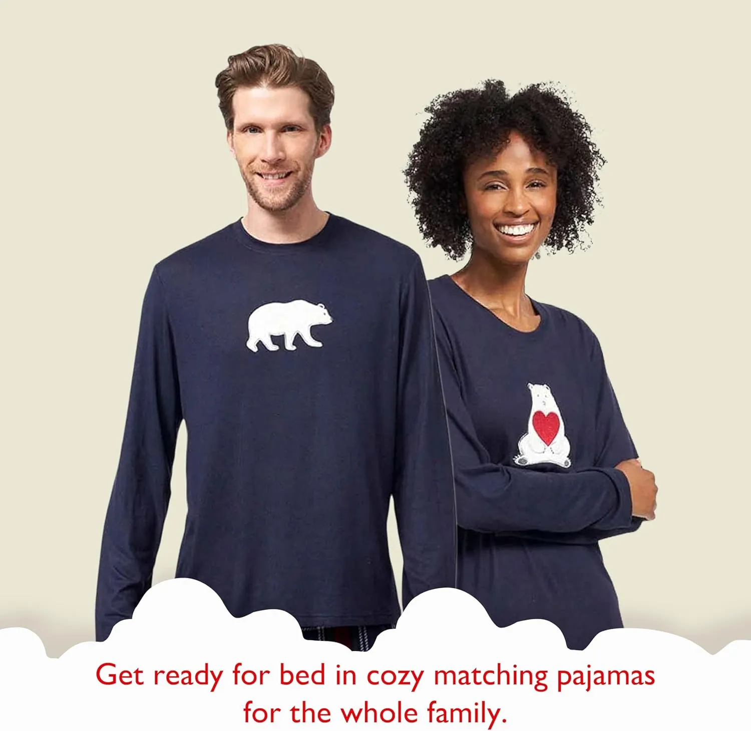 Disney 2-piece Pajama Set, Matching Family Holiday Pajamas, Soft & Comfortable