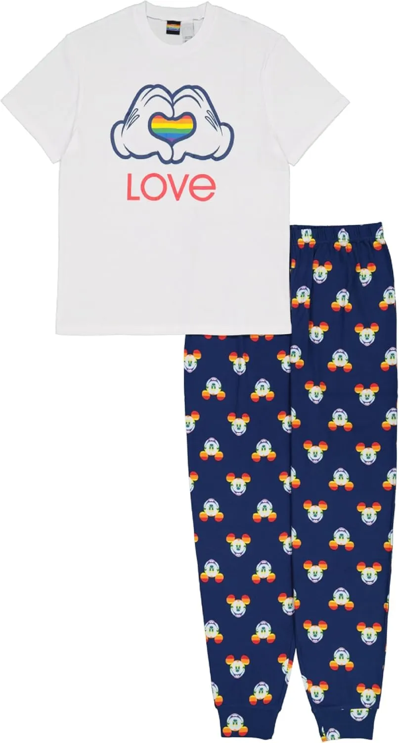 Disney 2-piece Pajama Set, Matching Family Holiday Pajamas, Soft & Comfortable