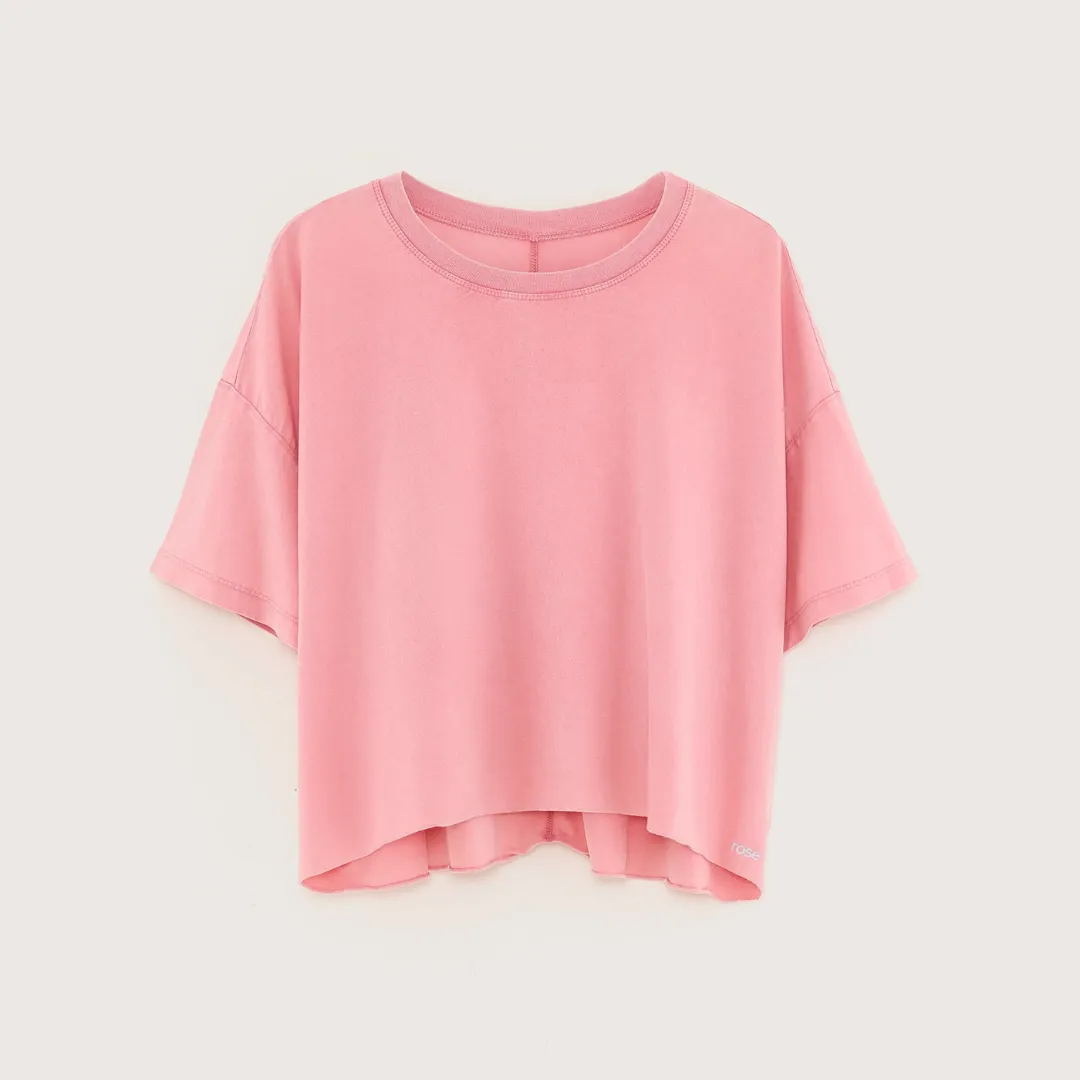 Farpy Cropped T-Shirt (Pinklady)