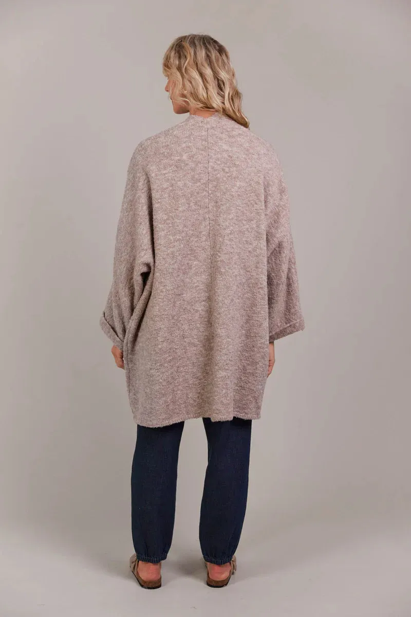 Folie Relaxed Cardigan By Eb&Ive - Oat