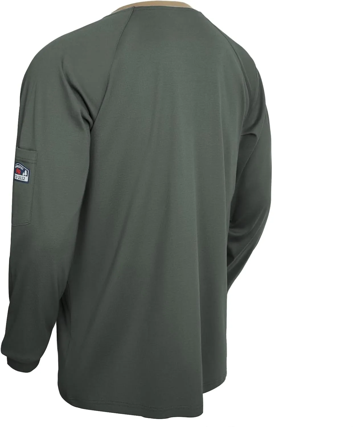 FR Shirts for Men 100% Cotton 5.5oz Lightweight NFPA2112/CAT2 Flame Resistant Shirts for Men Long Sleeve