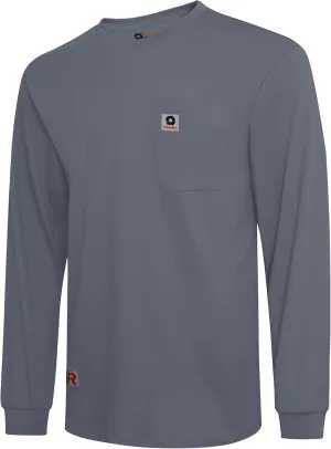 FR Shirts for Men 100% Cotton 5.5oz Lightweight NFPA2112/CAT2 Flame Resistant Shirts for Men Long Sleeve