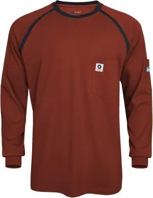FR Shirts for Men 100% Cotton 5.5oz Lightweight NFPA2112/CAT2 Flame Resistant Shirts for Men Long Sleeve