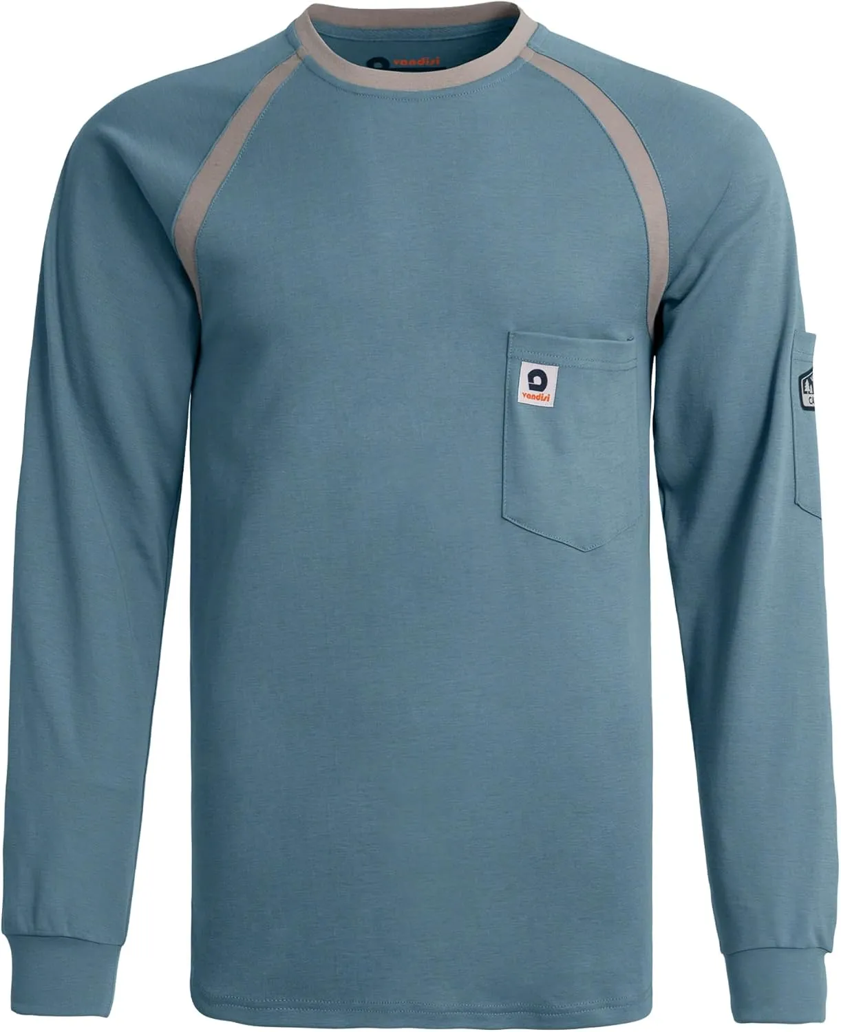 FR Shirts for Men 100% Cotton 6.5oz Lightweight 2112/CAT2 Flame Resistant Shirts for Men Long Sleeve