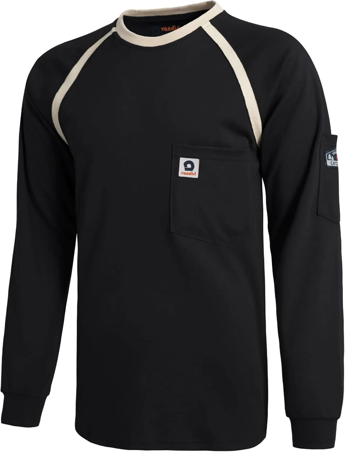FR Shirts for Men 100% Cotton 6.5oz Lightweight 2112/CAT2 Flame Resistant Shirts for Men Long Sleeve