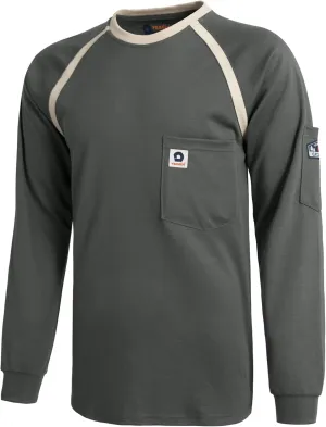 FR Shirts for Men 100% Cotton 6.5oz Lightweight 2112/CAT2 Flame Resistant Shirts for Men Long Sleeve