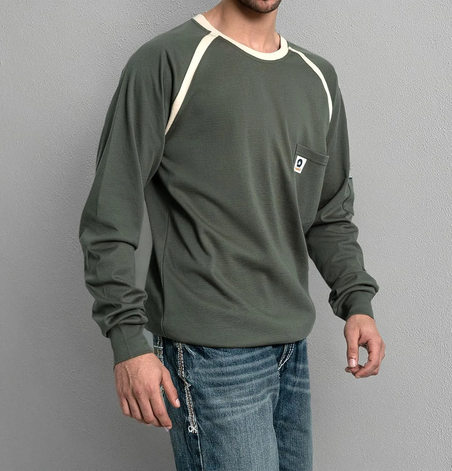 FR Shirts for Men 100% Cotton 6.5oz Lightweight 2112/CAT2 Flame Resistant Shirts for Men Long Sleeve