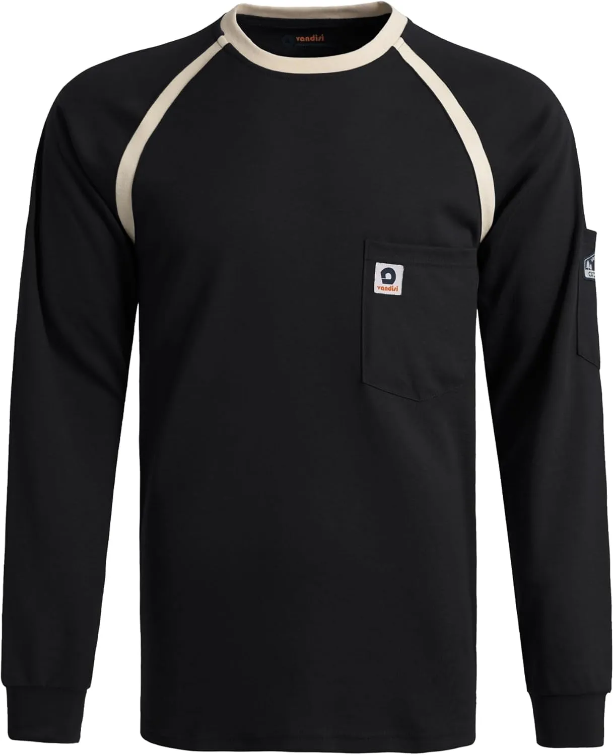 FR Shirts for Men 100% Cotton 6.5oz Lightweight 2112/CAT2 Flame Resistant Shirts for Men Long Sleeve
