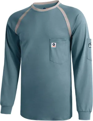 FR Shirts for Men 100% Cotton 6.5oz Lightweight 2112/CAT2 Flame Resistant Shirts for Men Long Sleeve