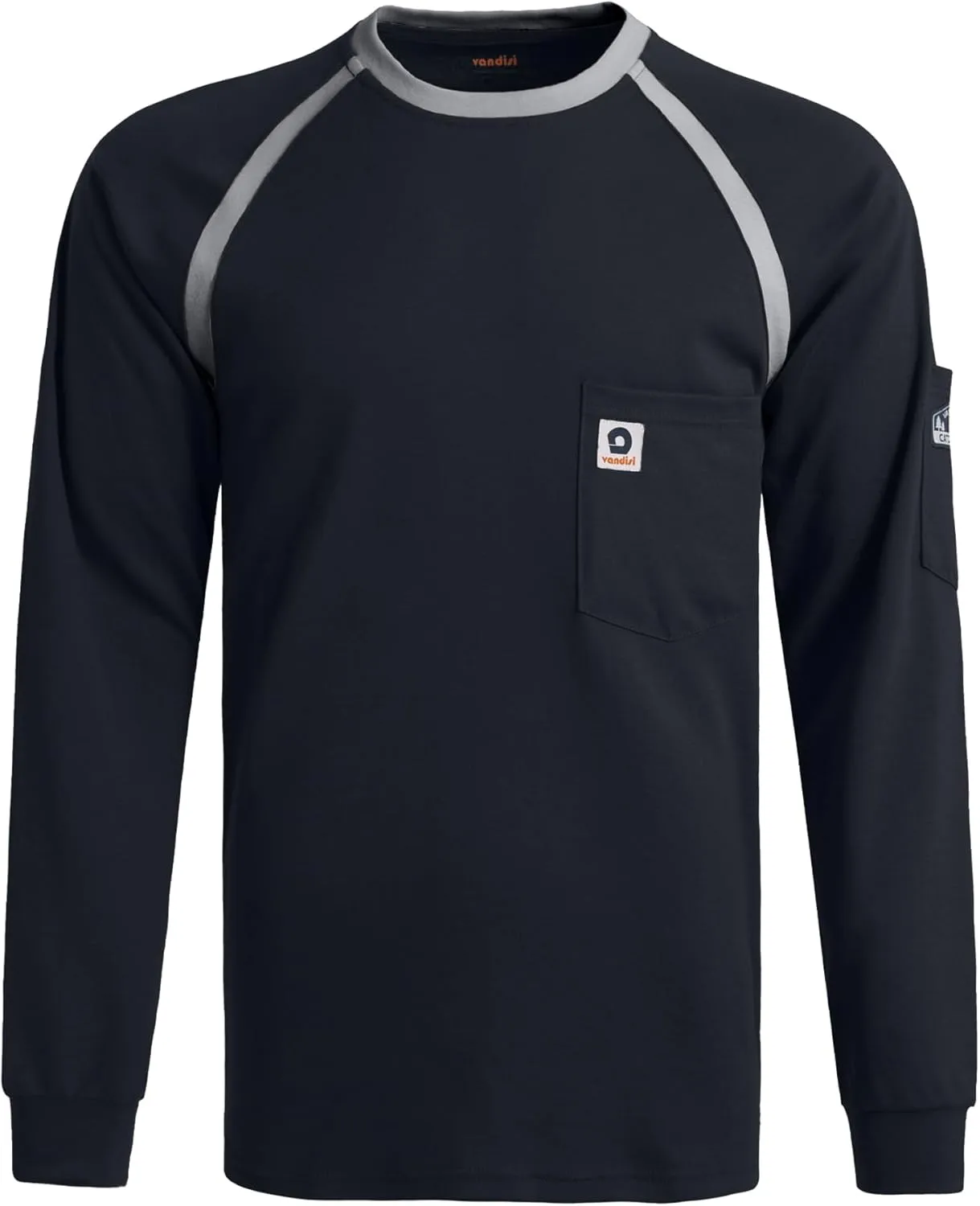 FR Shirts for Men 100% Cotton 6.5oz Lightweight 2112/CAT2 Flame Resistant Shirts for Men Long Sleeve