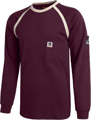 FR Shirts for Men 100% Cotton 6.5oz Lightweight 2112/CAT2 Flame Resistant Shirts for Men Long Sleeve