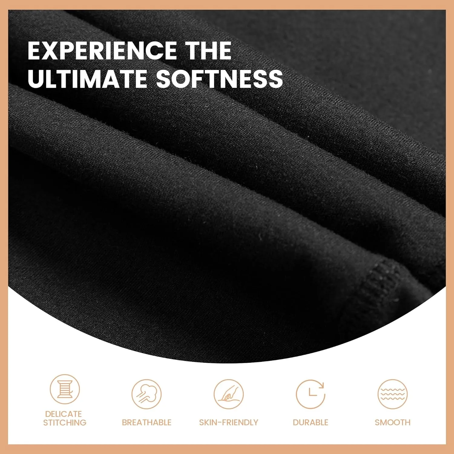 GAYHAY 3 Pack Leggings with Pockets for Women - High Waisted Tummy Control Soft Workout Gym Black Yoga Pants