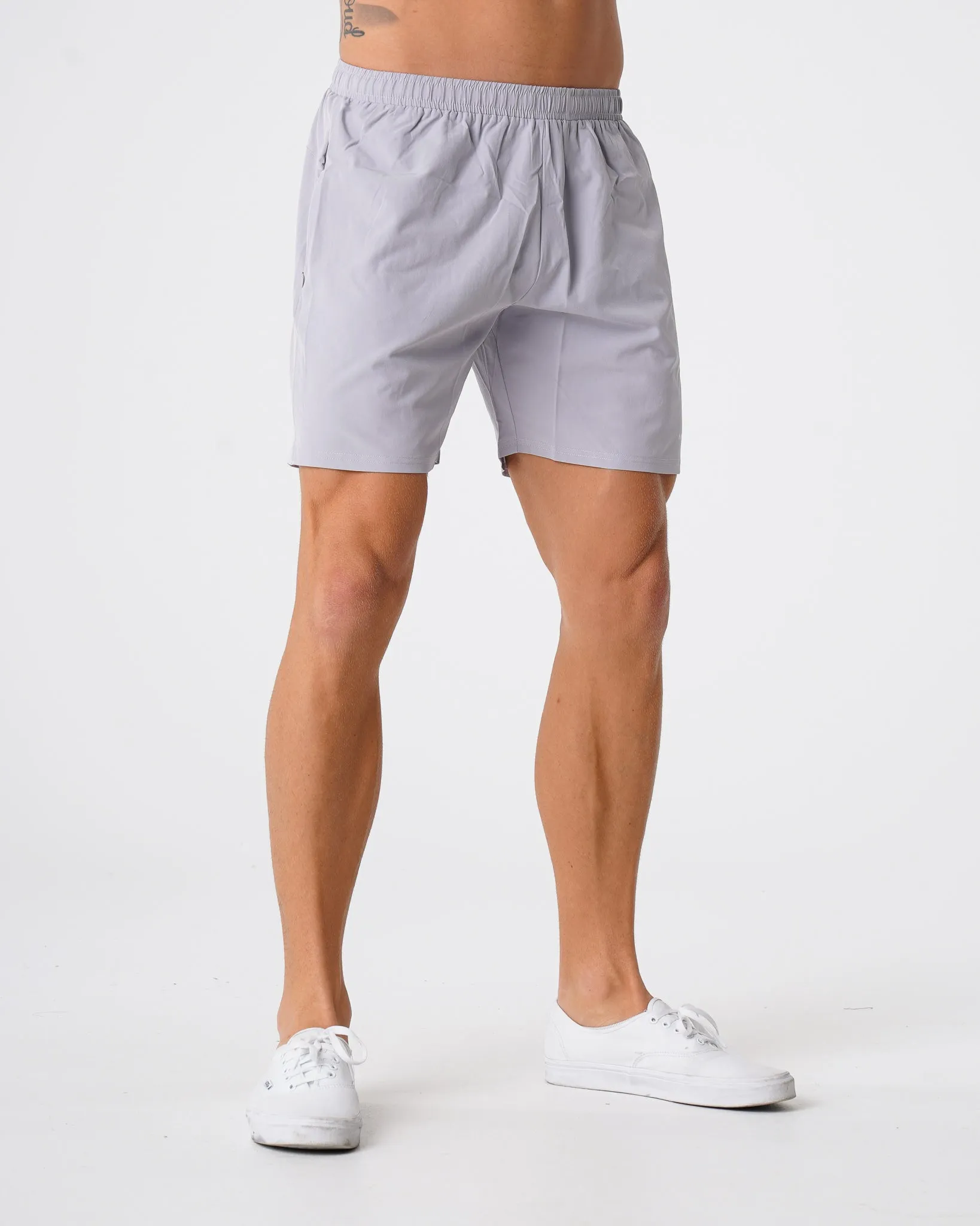 Grey Flex Shorts
