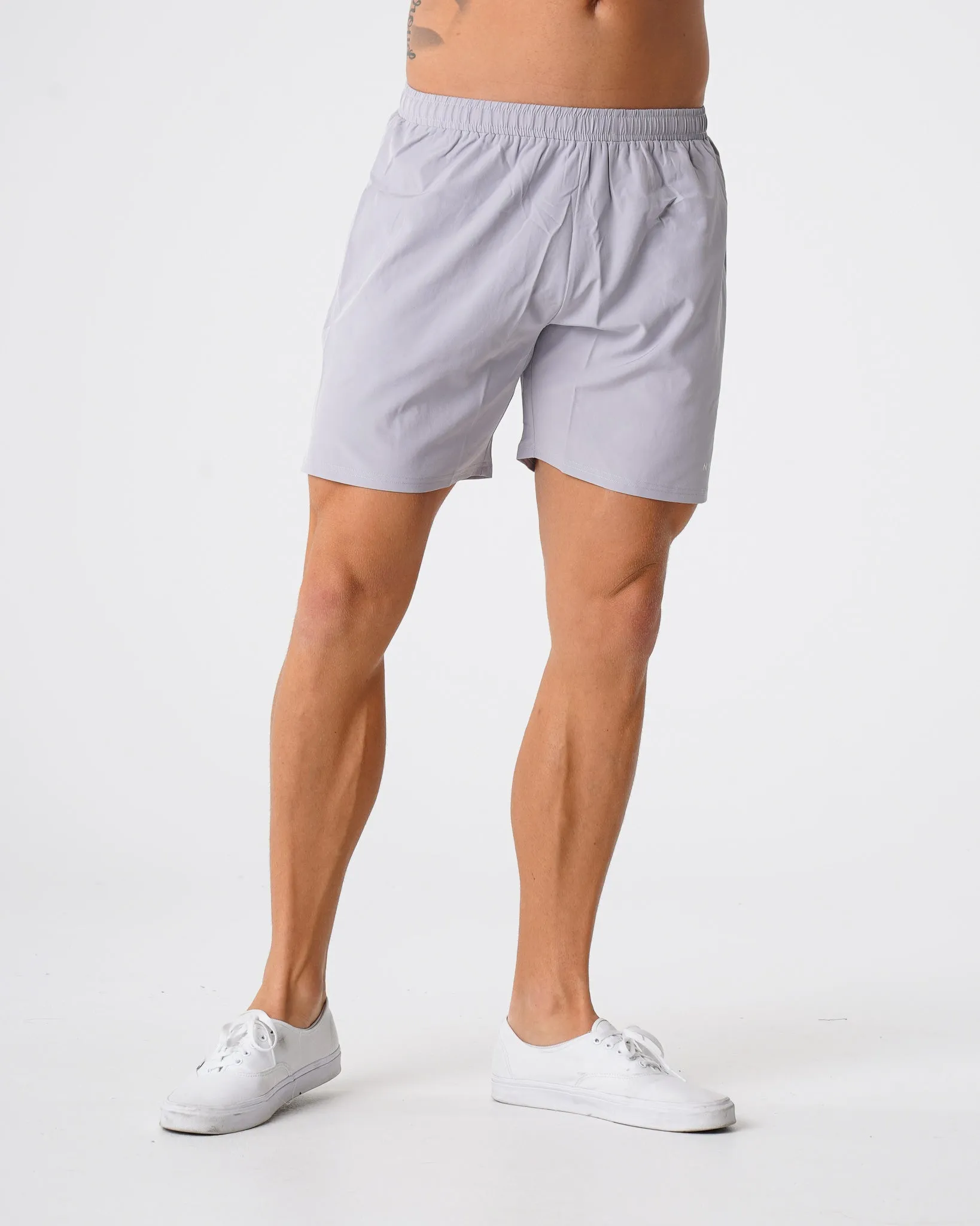Grey Flex Shorts