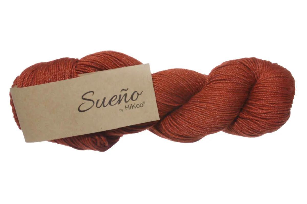 HiKoo Sueno Yarn - 1120 - Rust