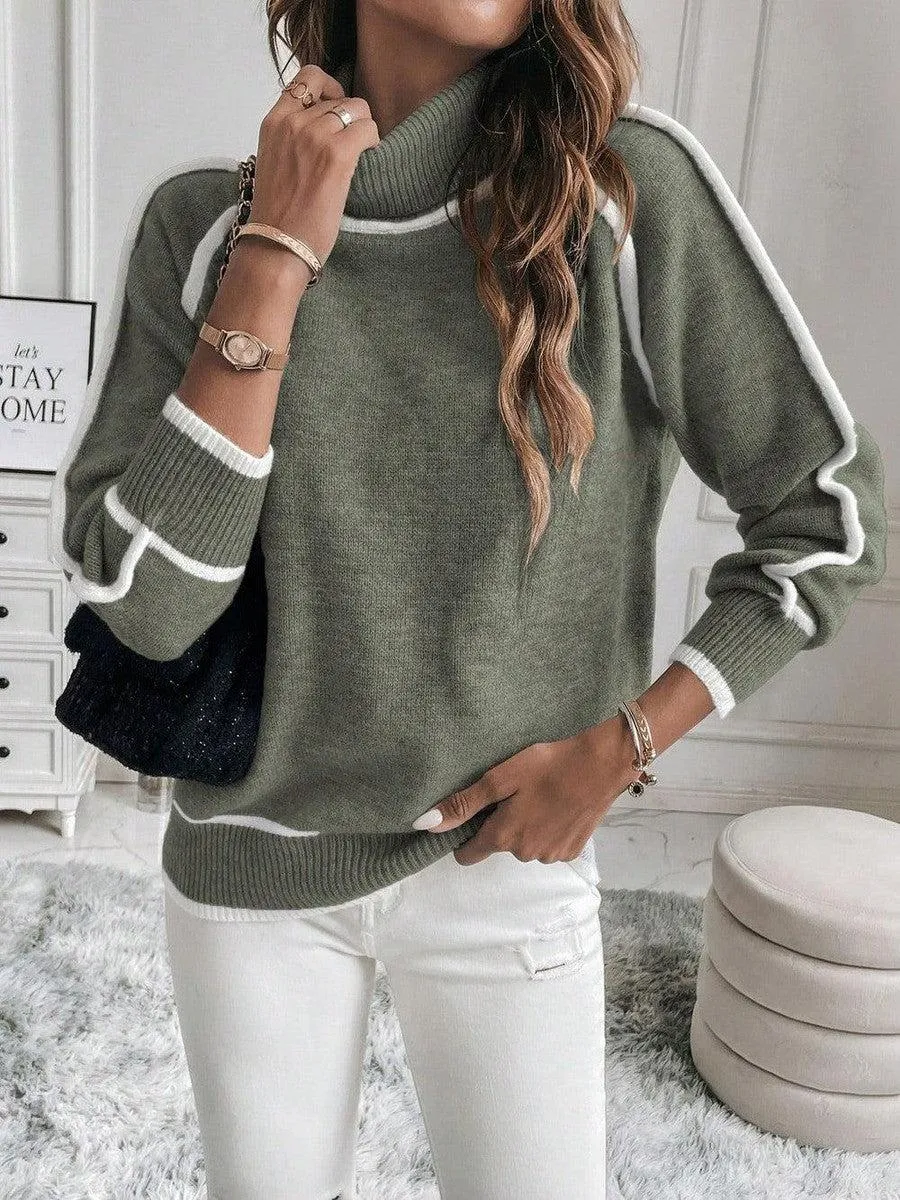 Ivana | Stylish Turtleneck Sweater