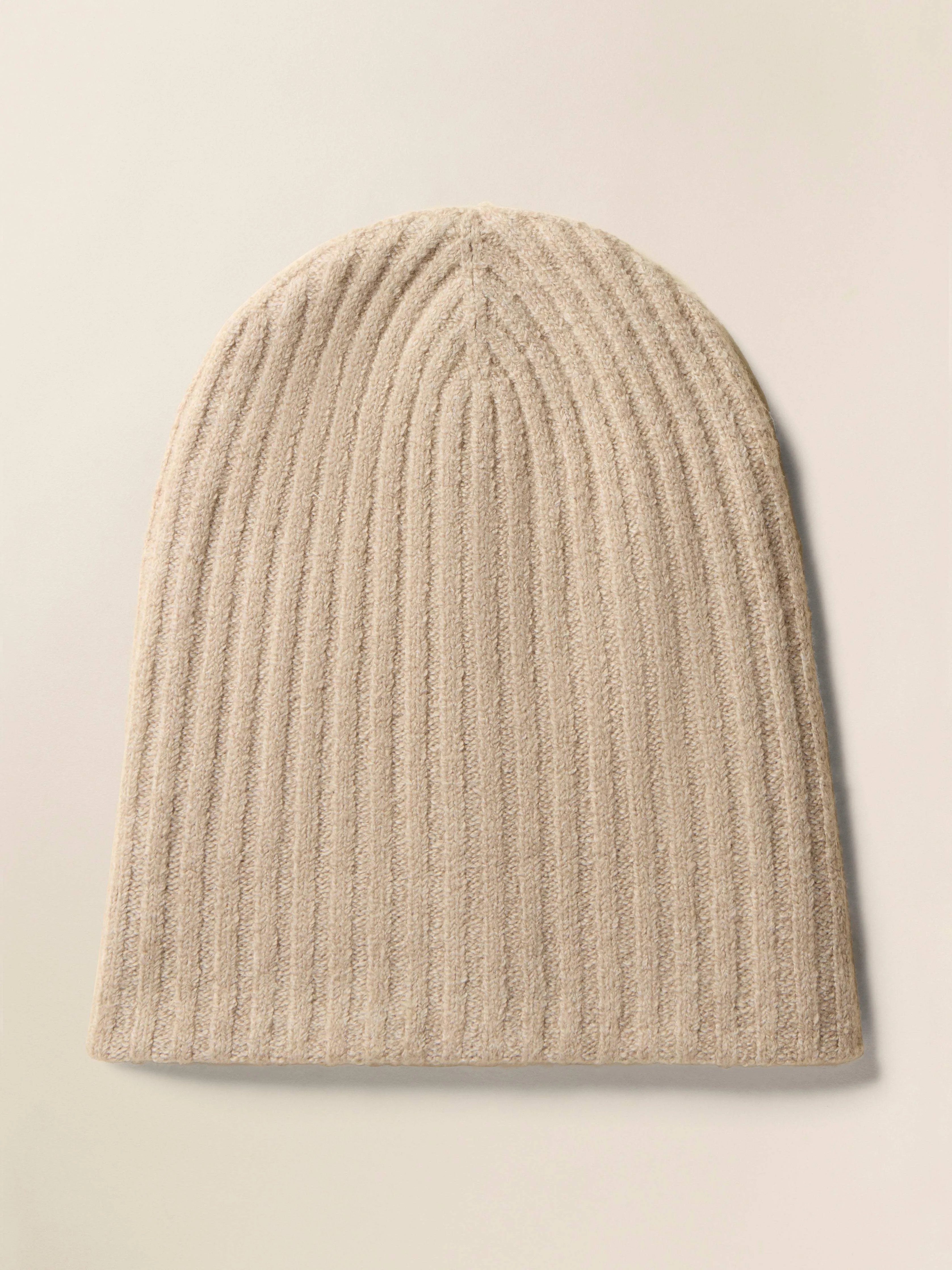 Jackson Slouchy Rib Beanie - Oatmeal Heather